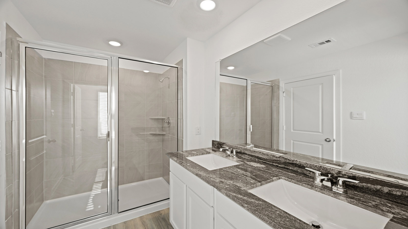 Primary bathroom with super shower