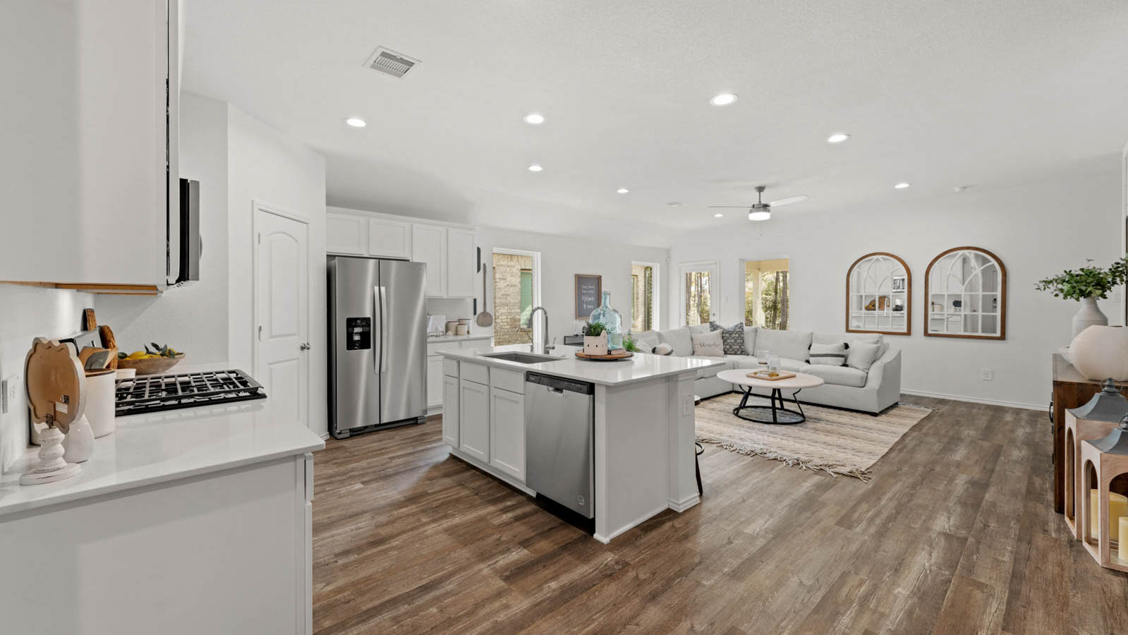 open concept floorplan
