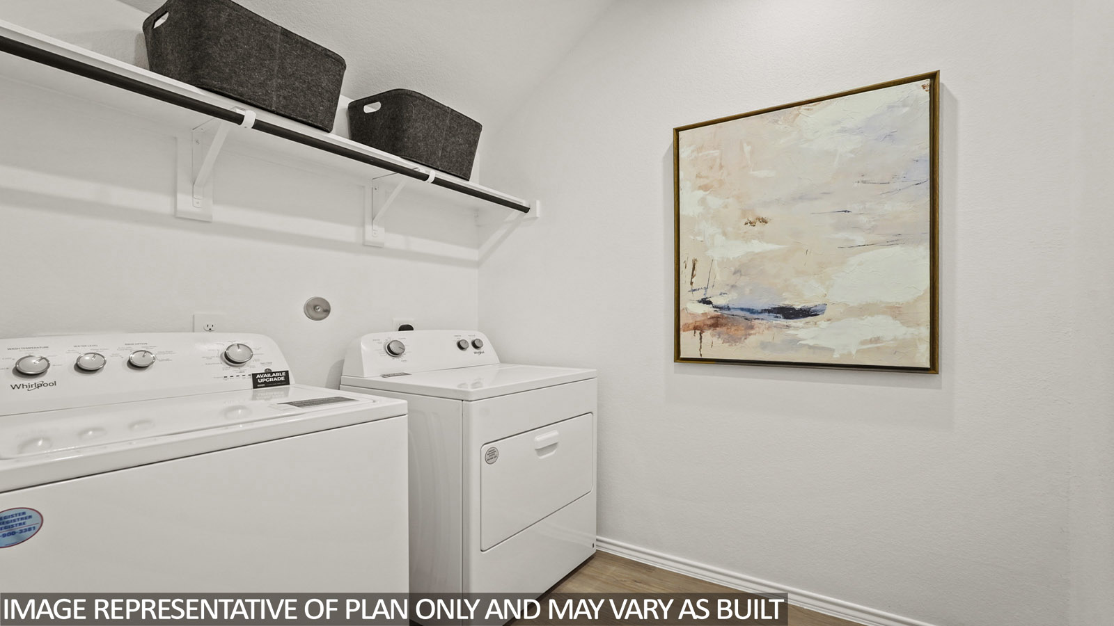 Utility room with storage