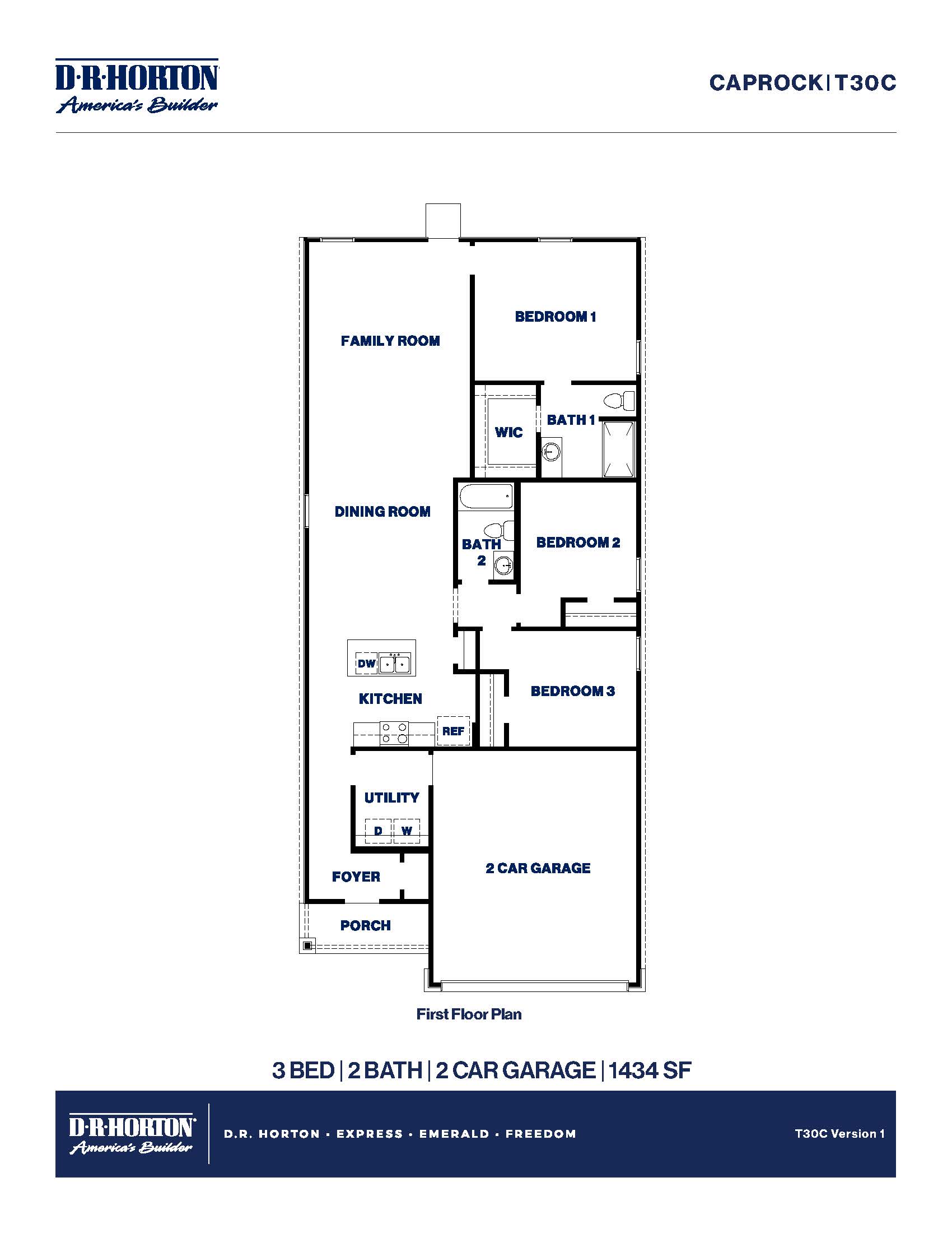 Caprock Floor Plan