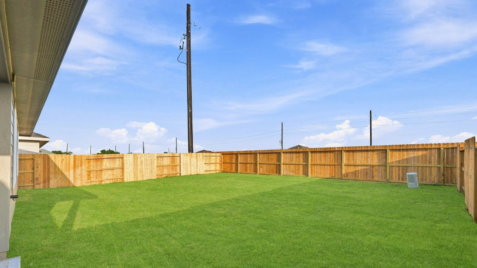 full sod backyard