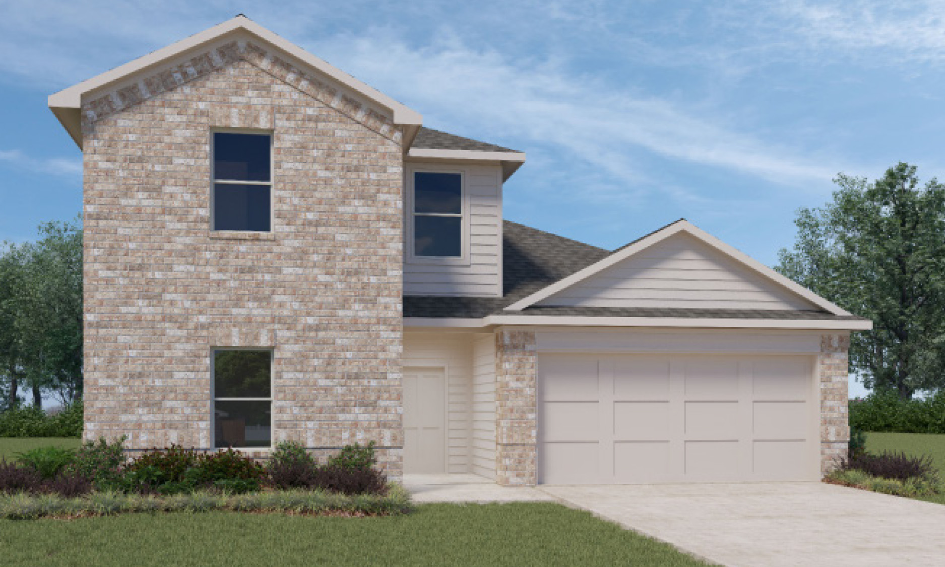 Floor Plan in Newport Pointe Crosby, TX D.R. Horton