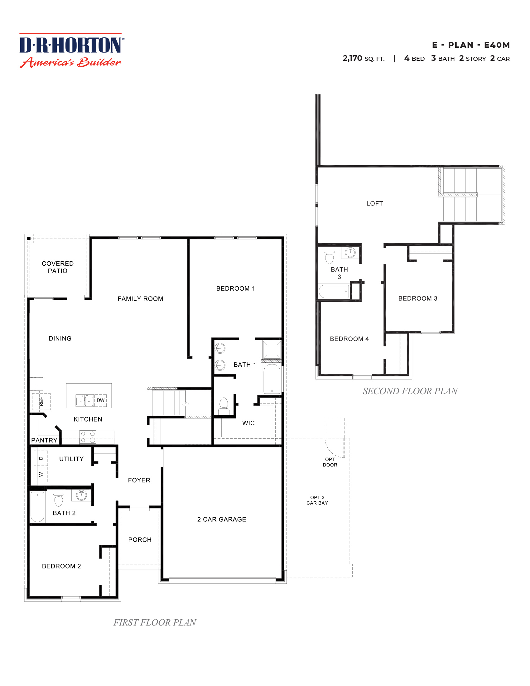 E40M First-Story Floor Plan