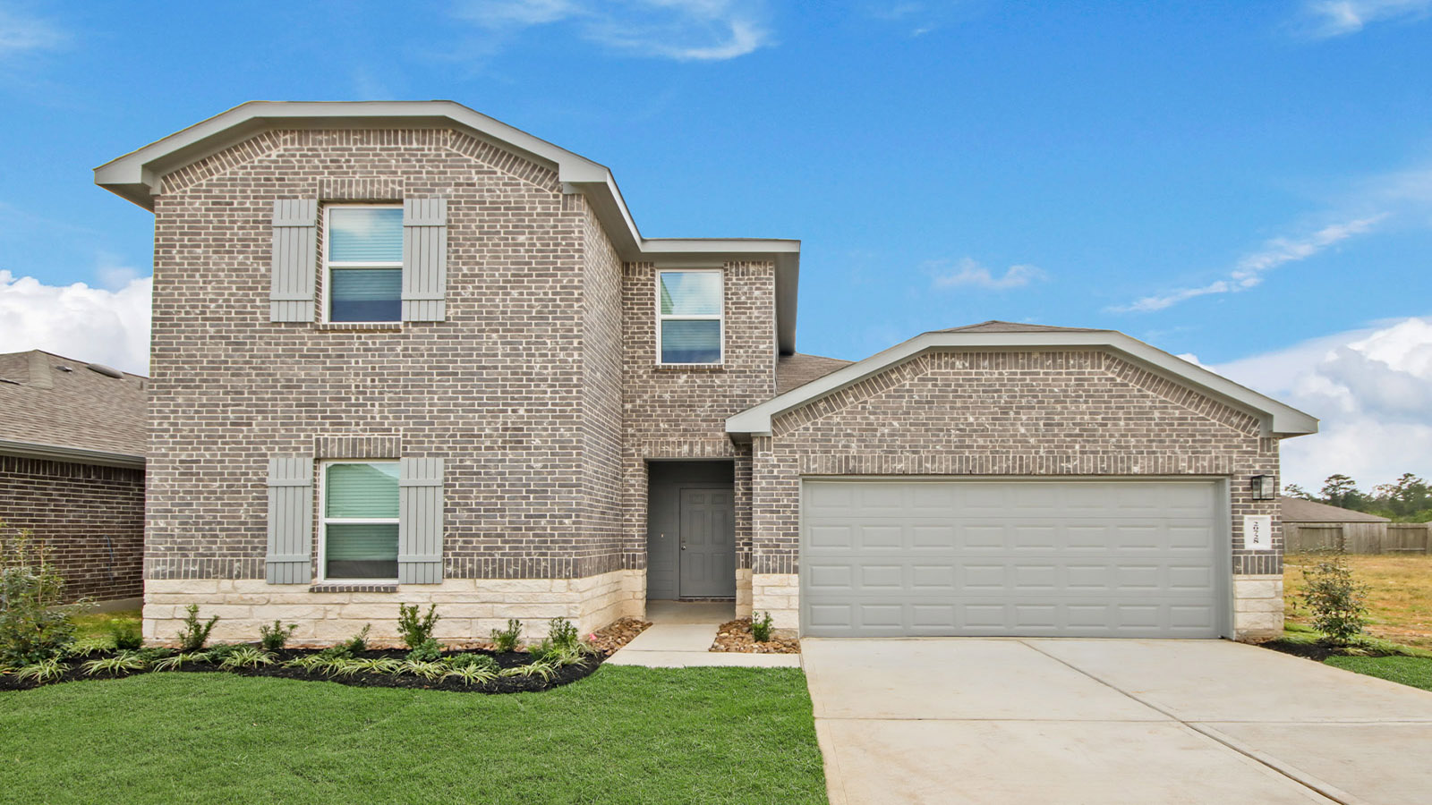 20728 Central Concave Drive, New Caney, TX, Harrington Trails By D.R. Horton 2-story, 2-car garage, 4-bed, 2-bath
