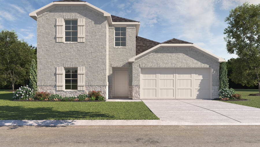 Floor Plan in Harrington Trails New Caney, TX D.R. Horton