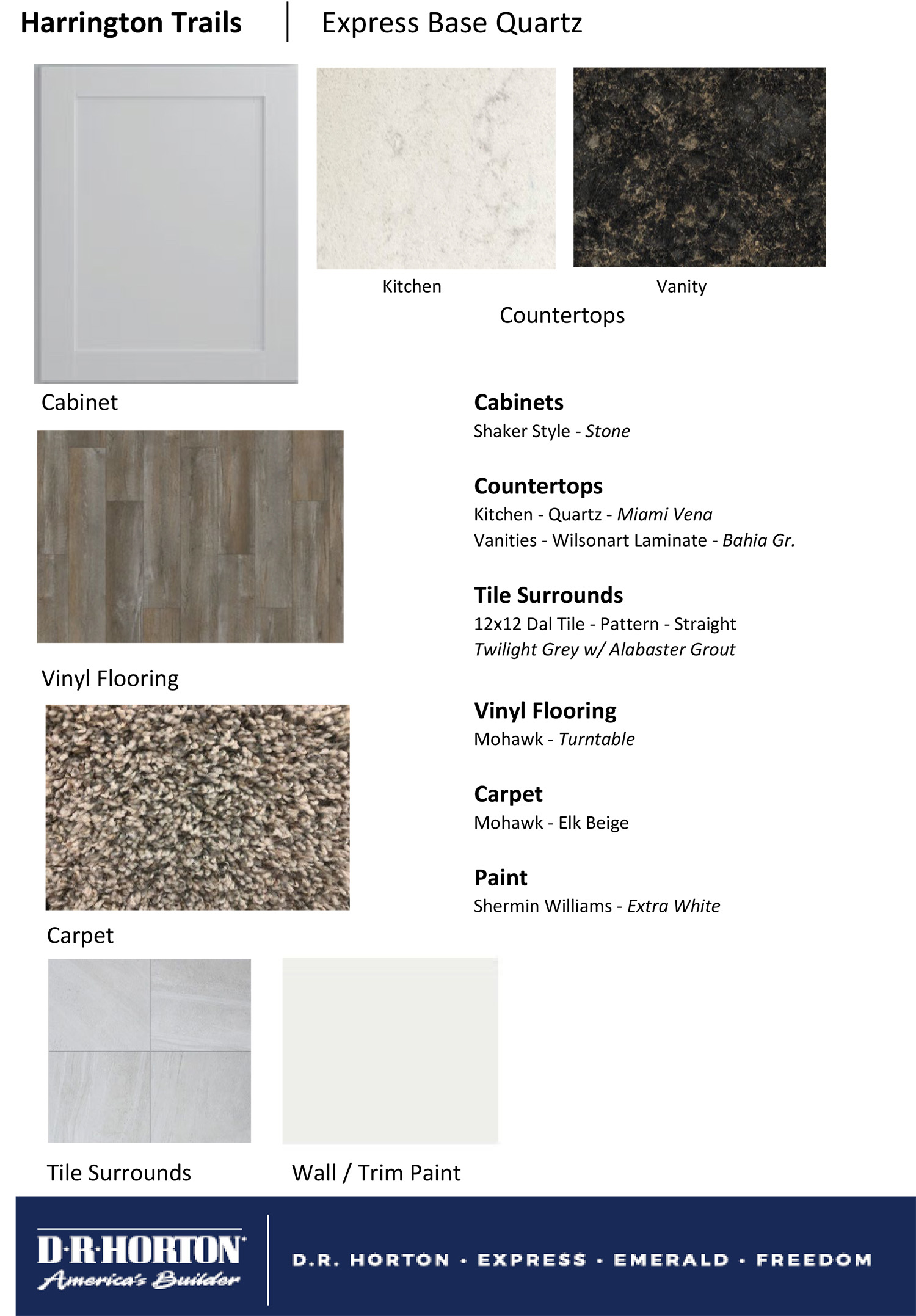 Harrington Interior Package
