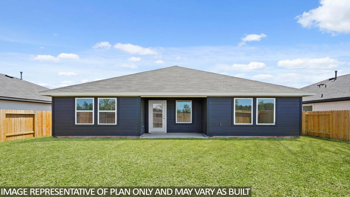 Fully Landscaped backyard