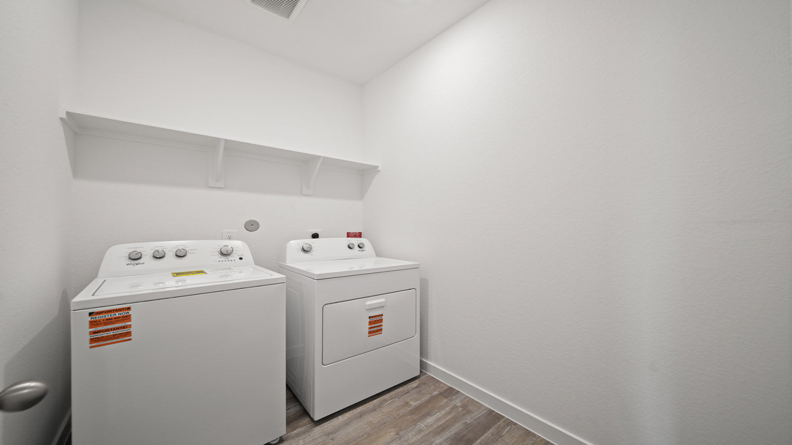 Utility room with storage