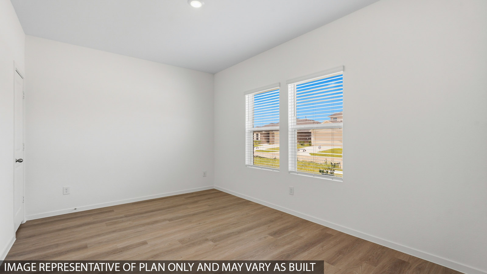Study with vinyl flooring
