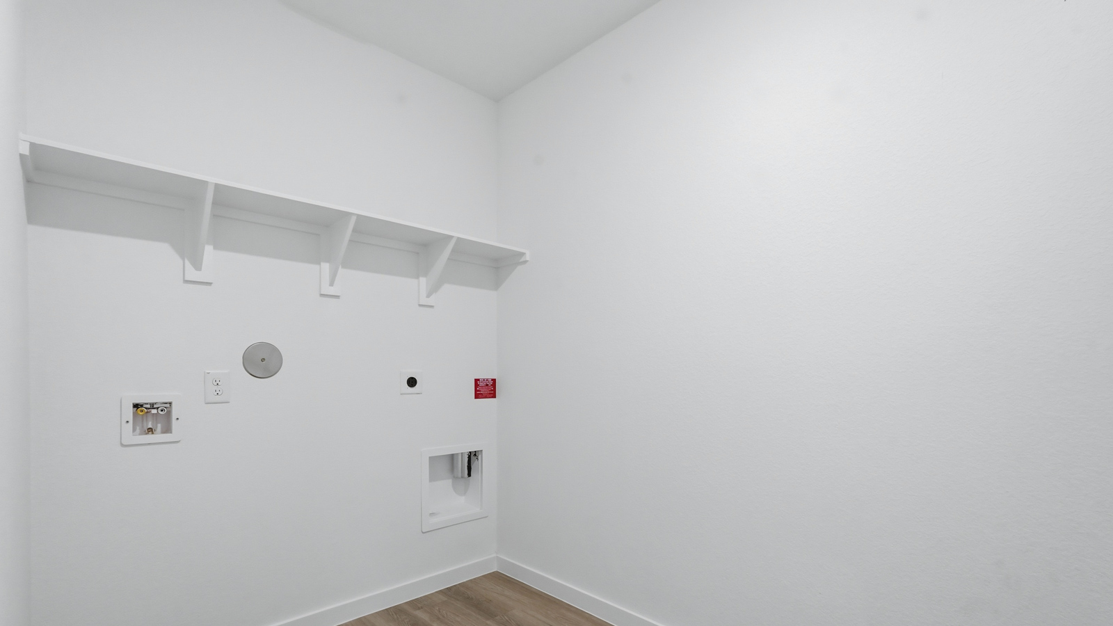 Utility room with storage