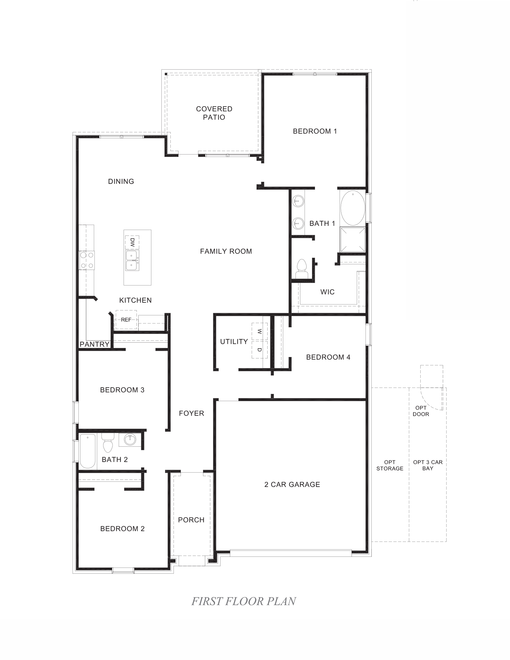 1854 Floor Plan
