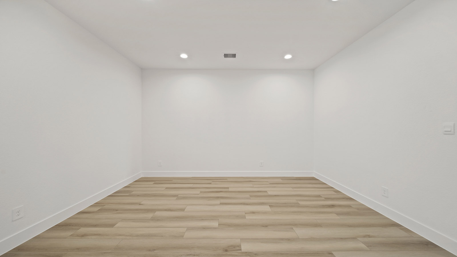 Open concept living, dining, and kitchen area