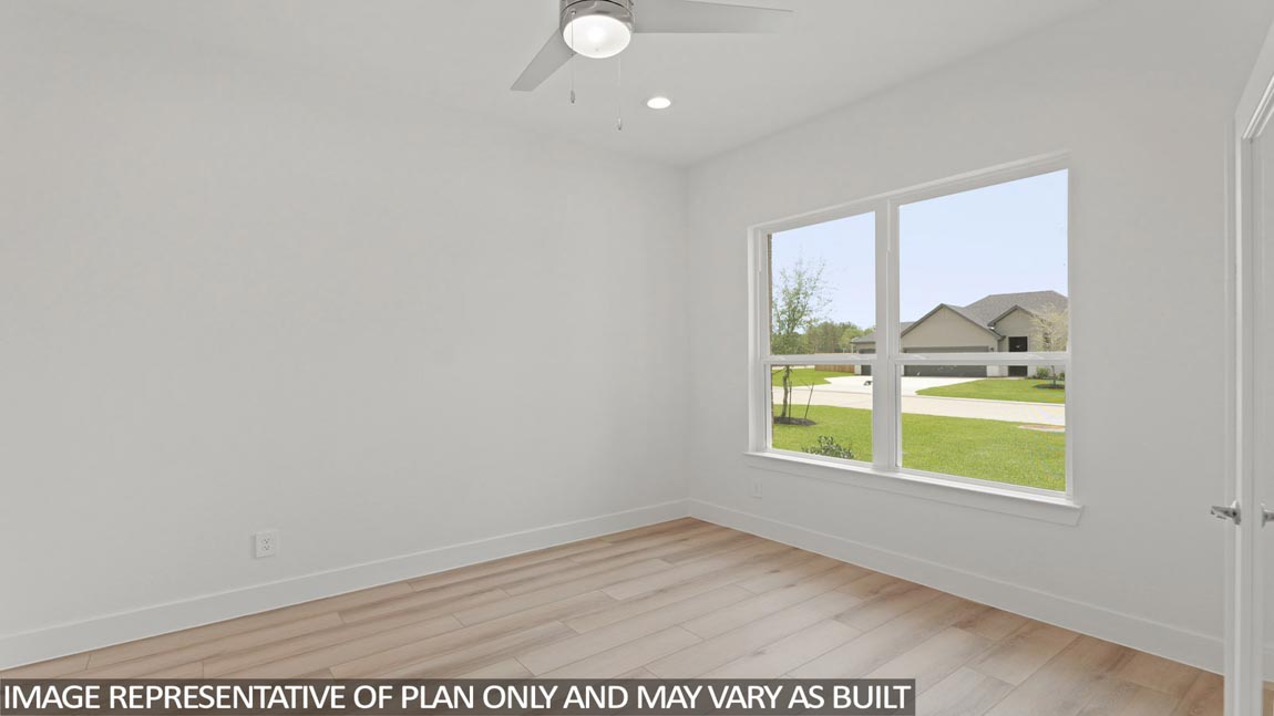 Study with vinyl flooring