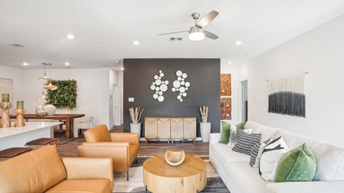 Open concept living room