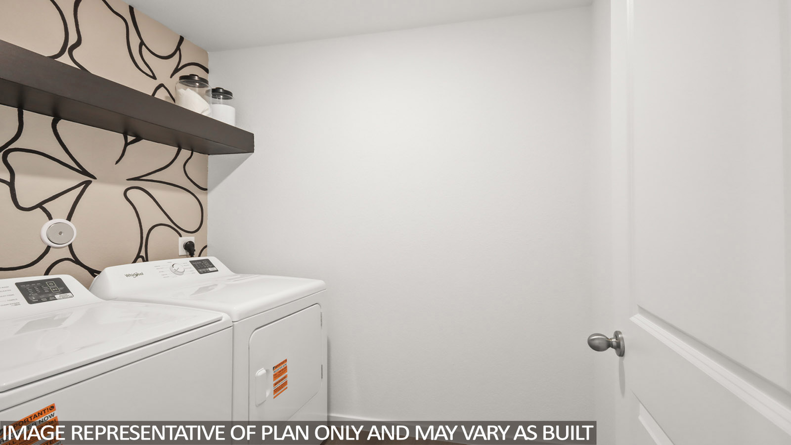 Utility room with storage