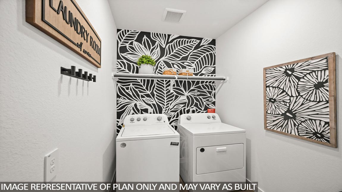 Utility room with storage