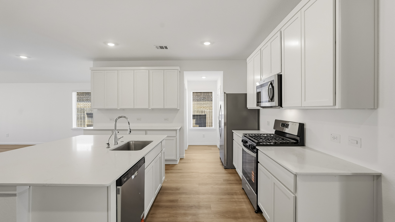 kitchen with island