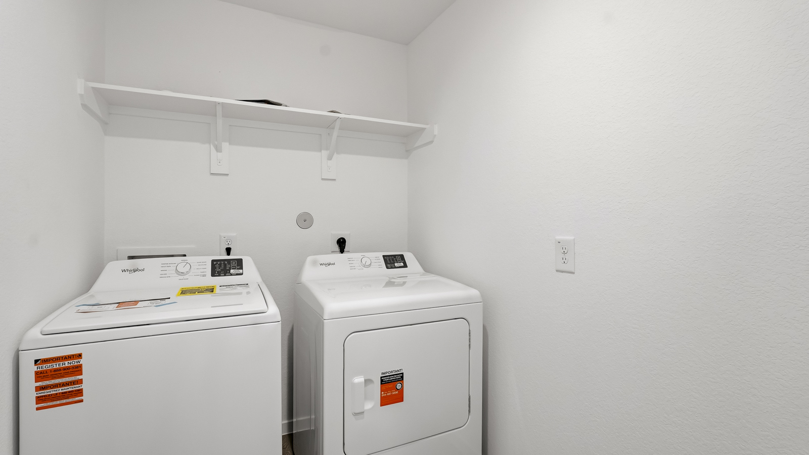 utility room with some storage