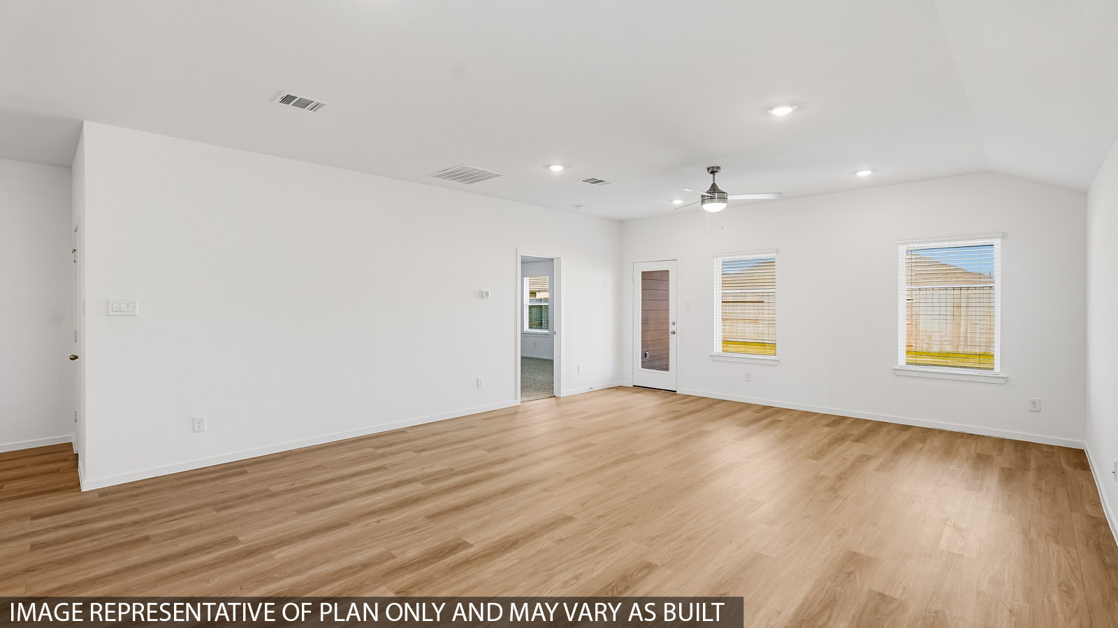 kitchen with vinyl flooring