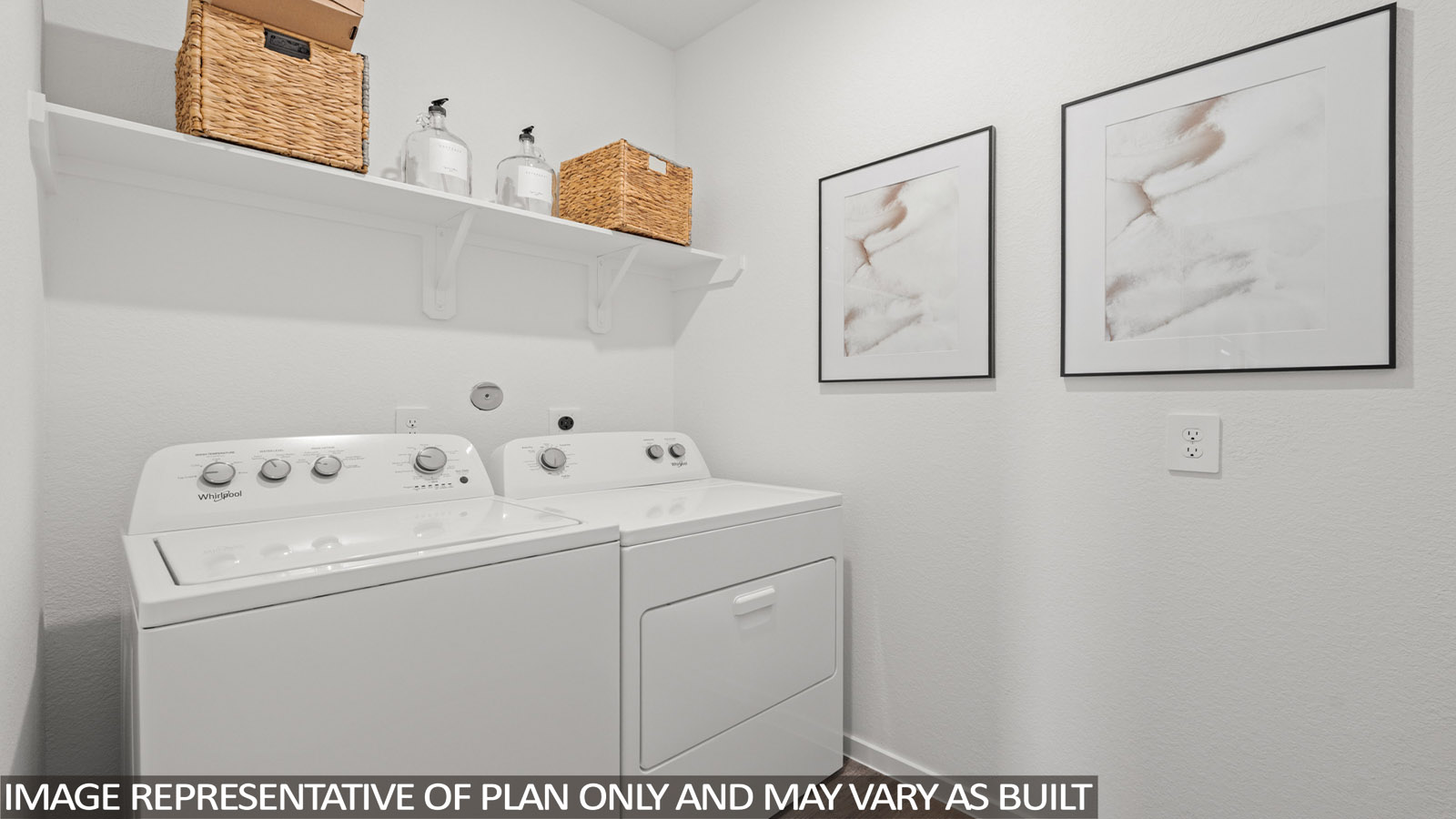 Utility room with storage