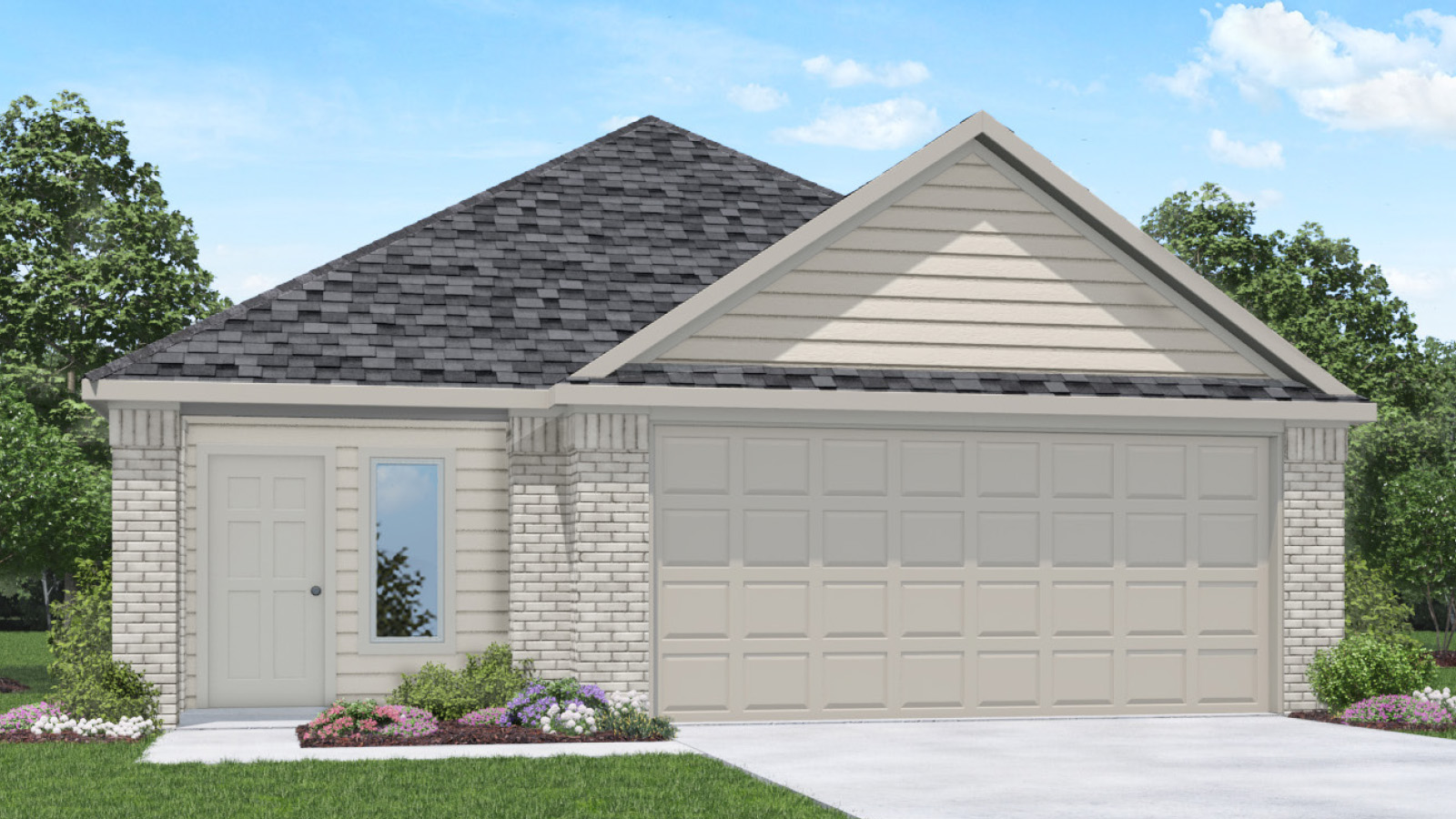 E30C Floor Plan- J Elevation