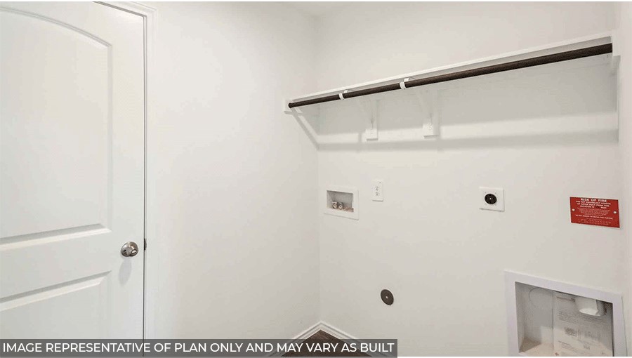 Utility room with storage