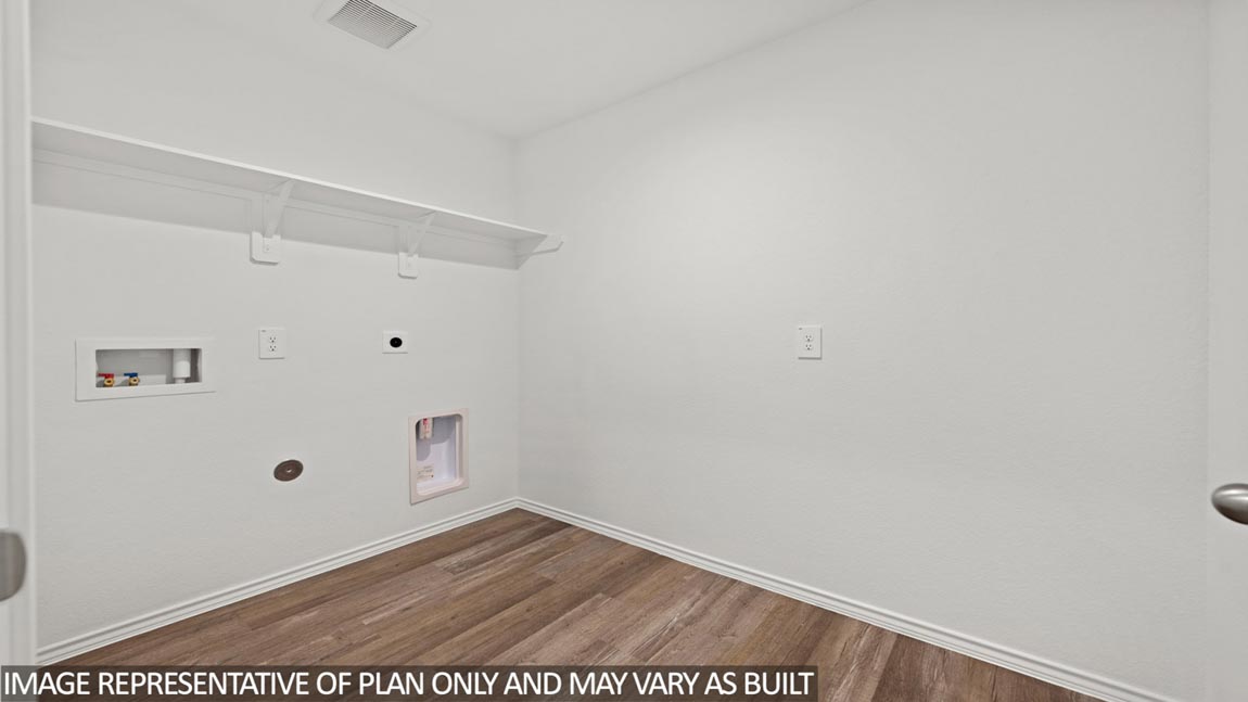 Utility room with storage