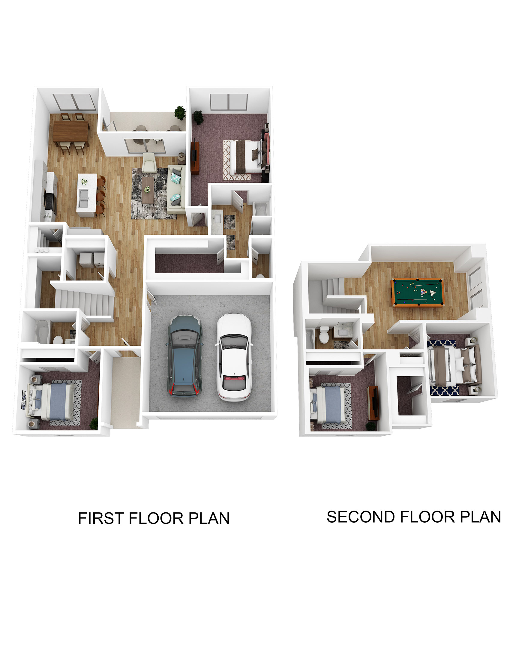 E40N/Naples Floor Plan Rendering