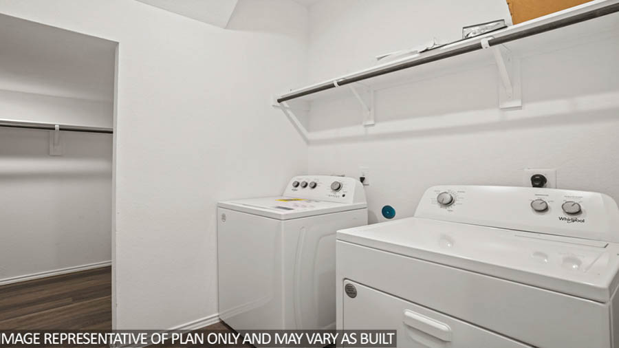 utility room with some storage