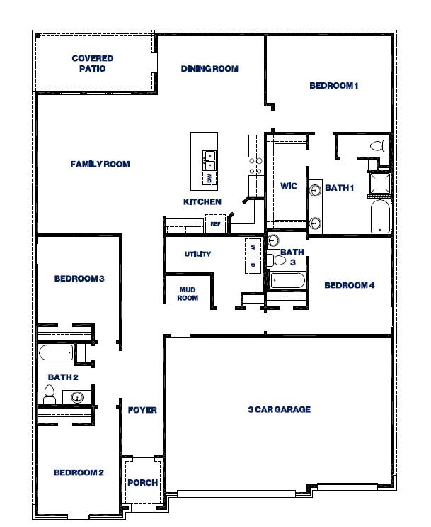 Courtland Floor Plan