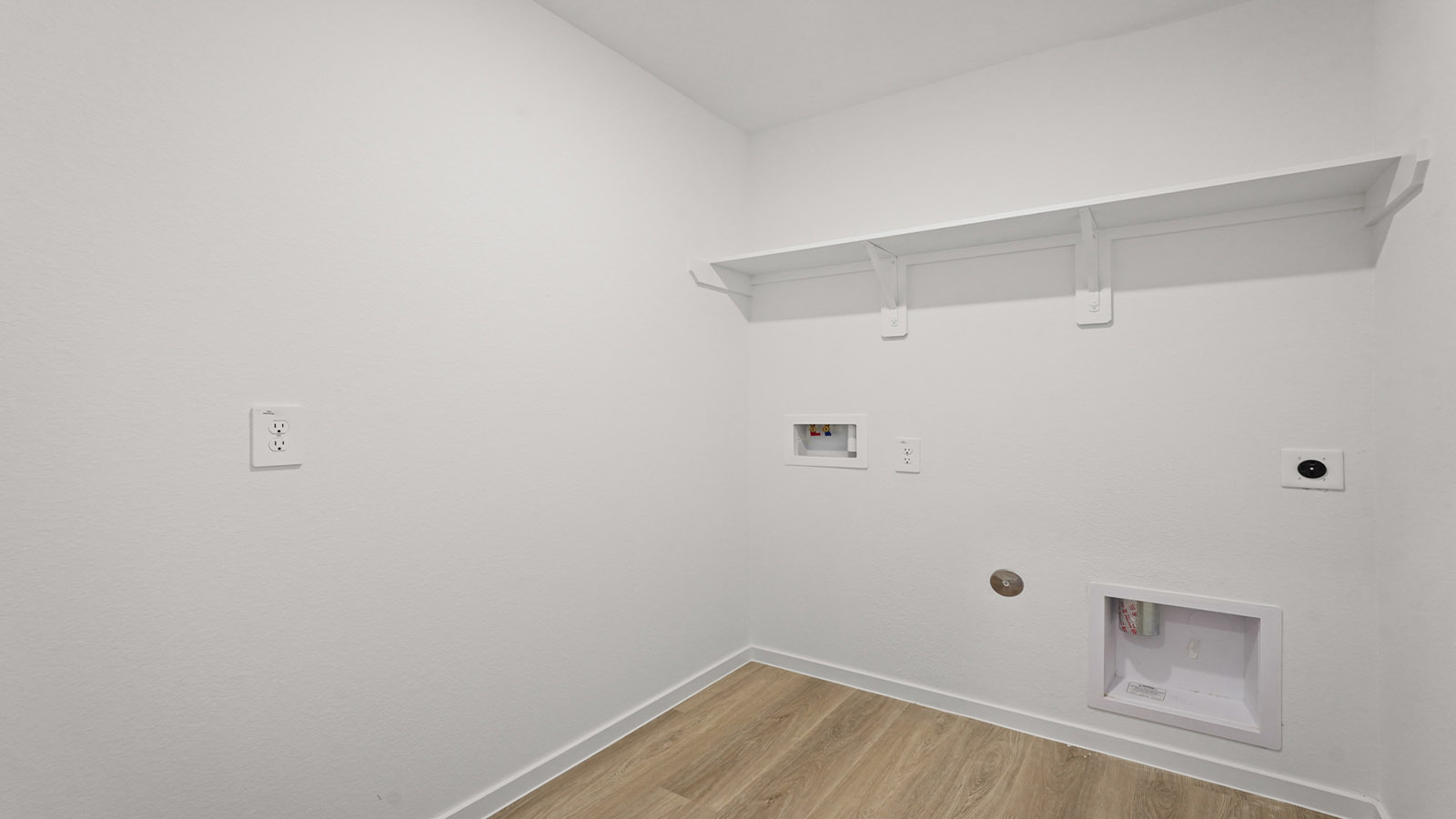 Utility room with storage