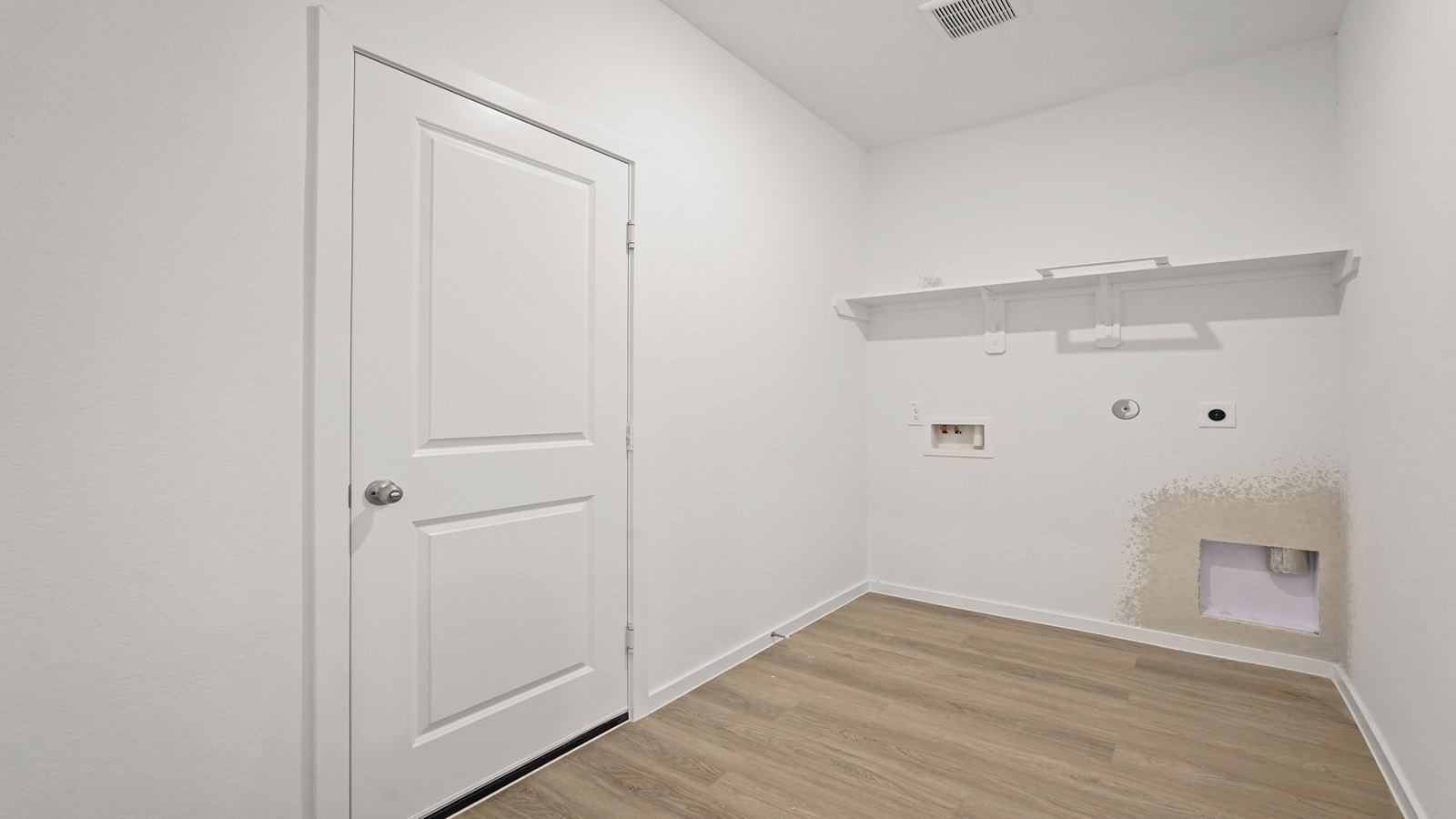 Utility room with storage