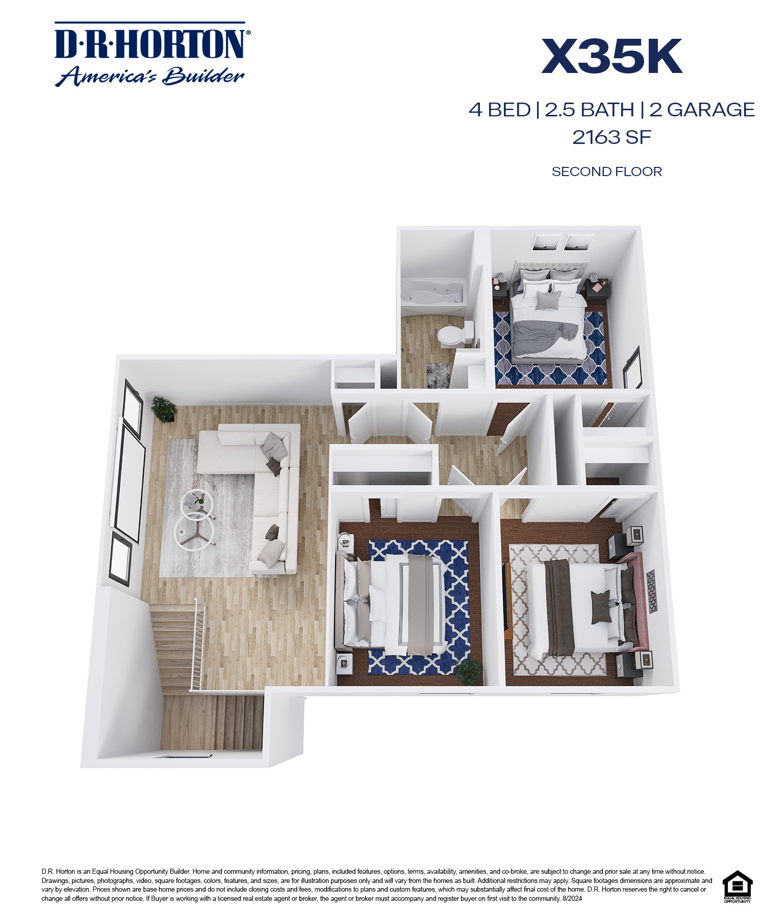 X35K 3D Rendering Flyer Second-Story