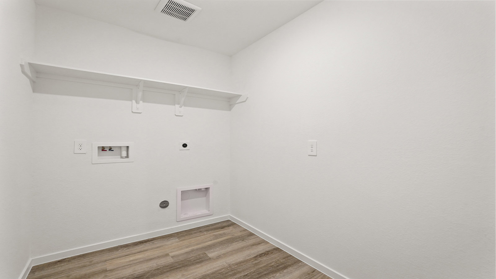 Utility room with storage