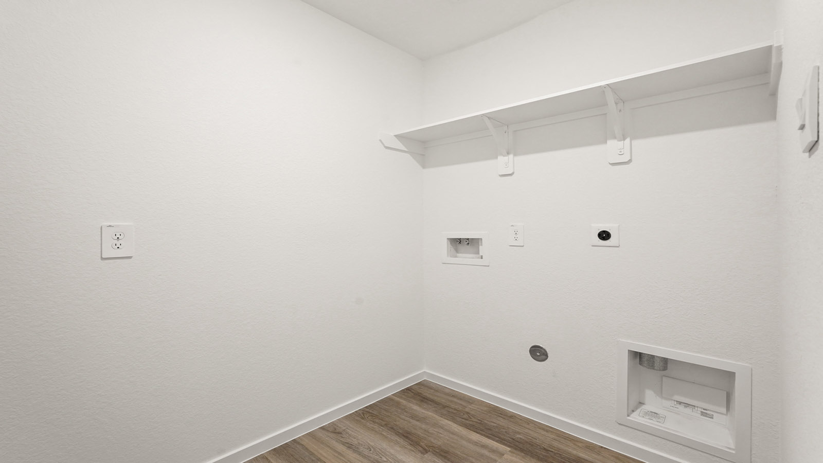 Utility room with storage