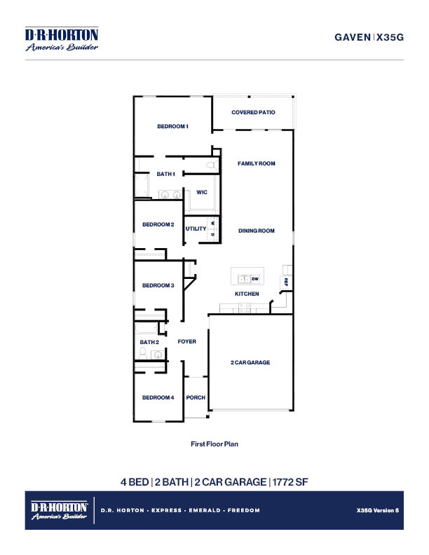 X35G/Gaven Floor Plan