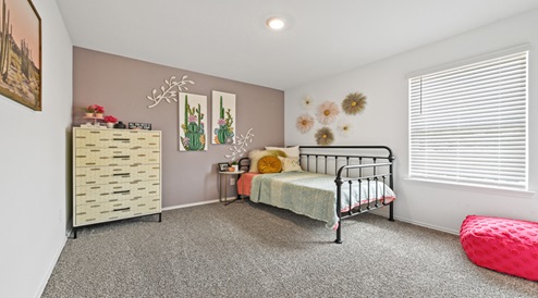 Secondary Model bedroom