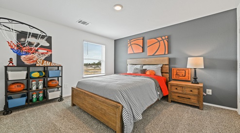 Secondary Model bedroom