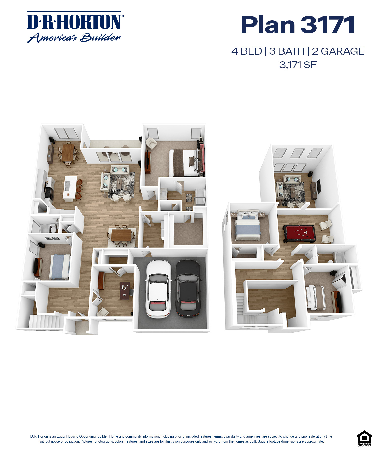 3171 Floor Plan Rendering