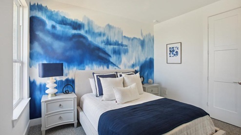 Secondary bedroom with large closet