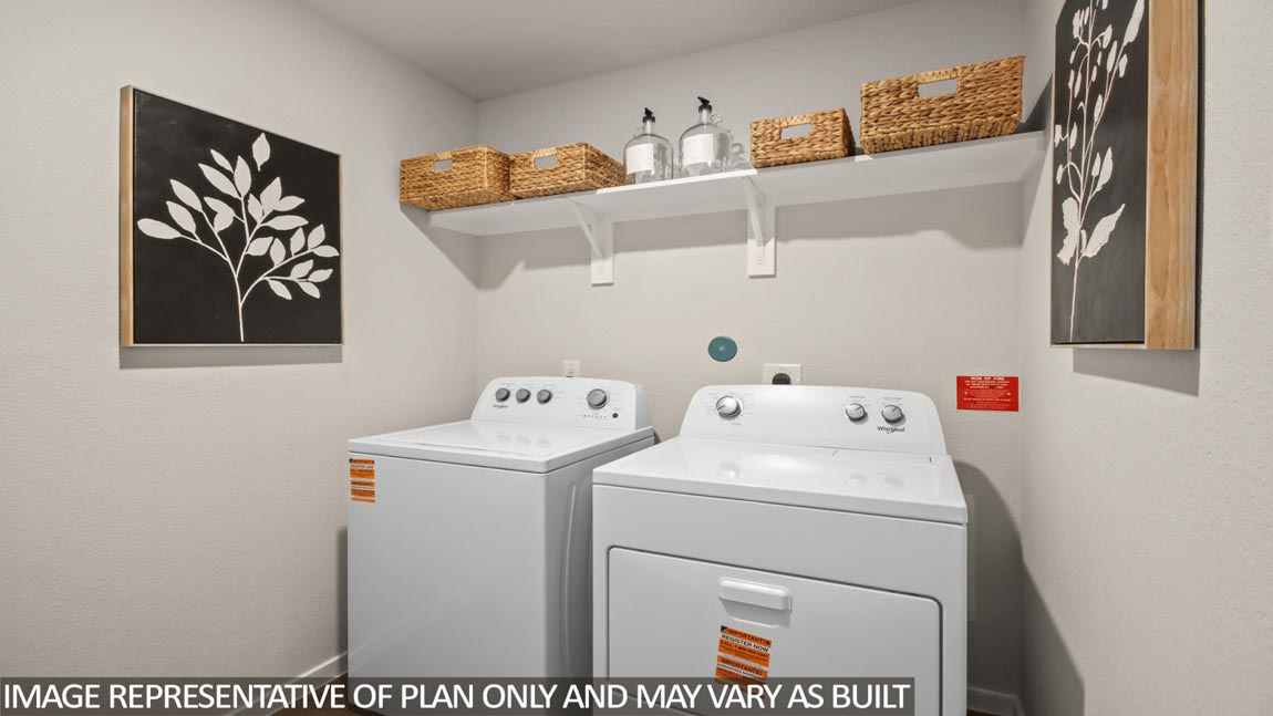 Utility room with storage