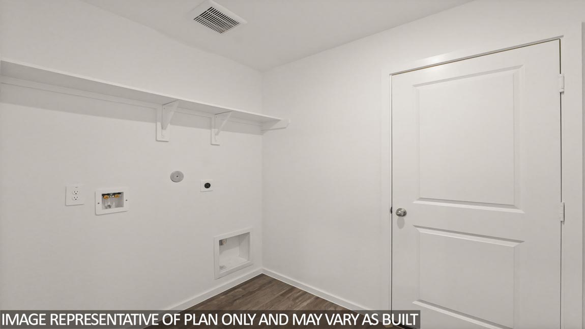 Utility room with storage