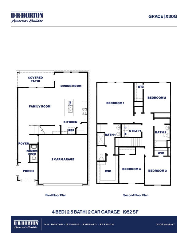 Grace/X30G Floor Plan