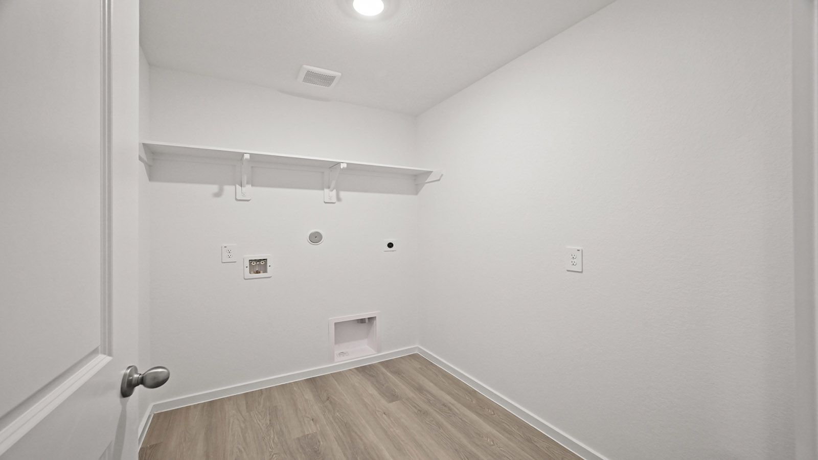 Utility room with storage