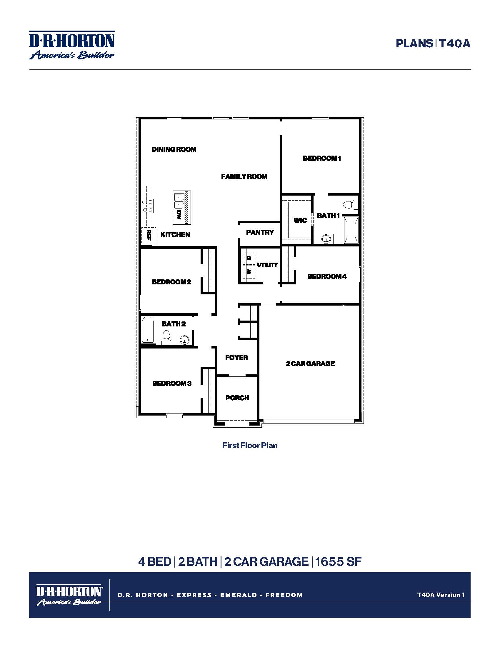 Austin floor plan
