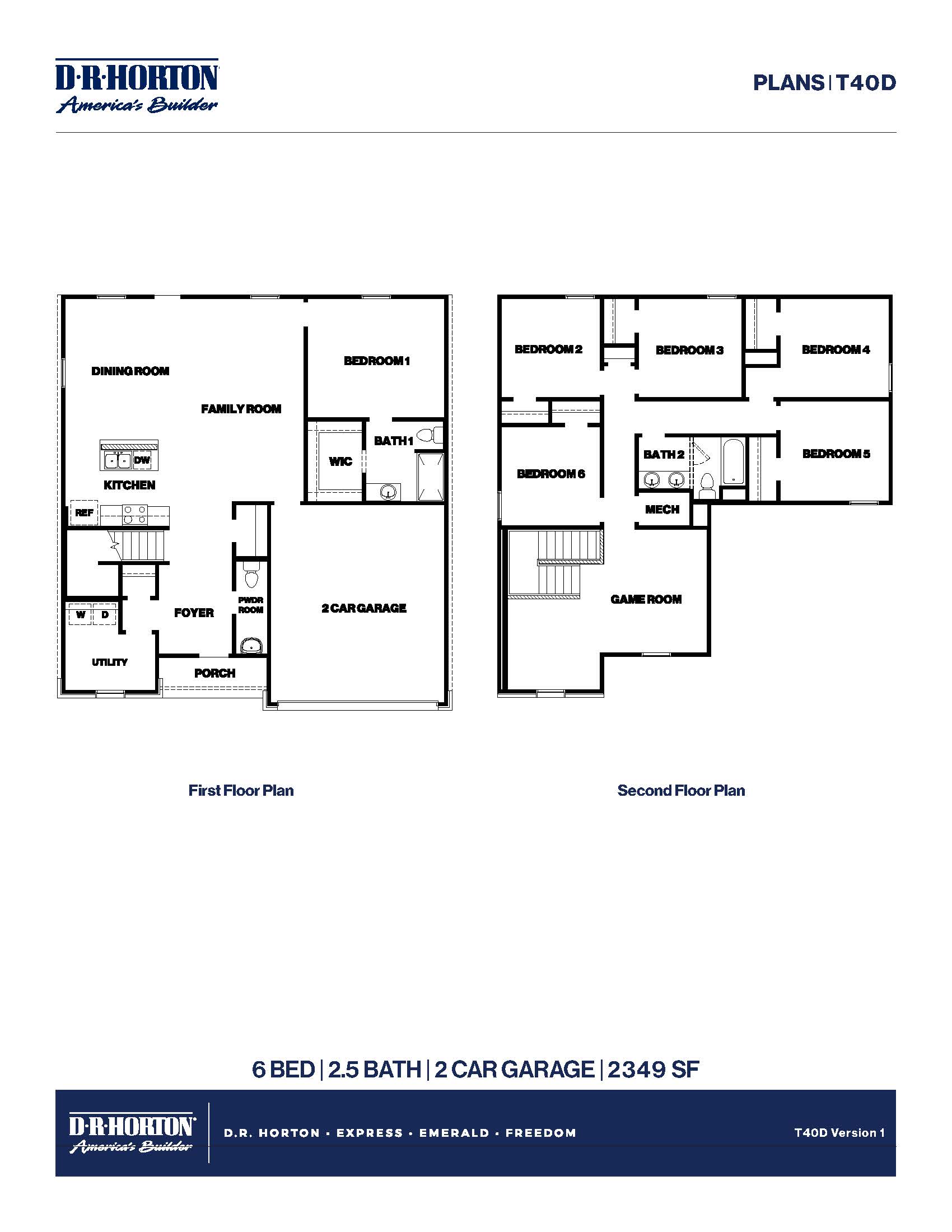 Dallas floorplan