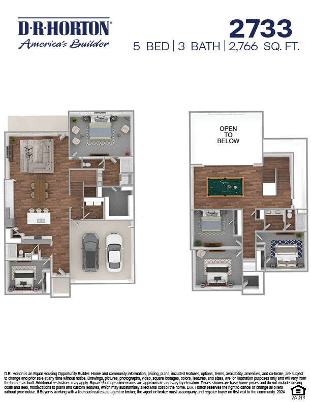 2733 staged rendering