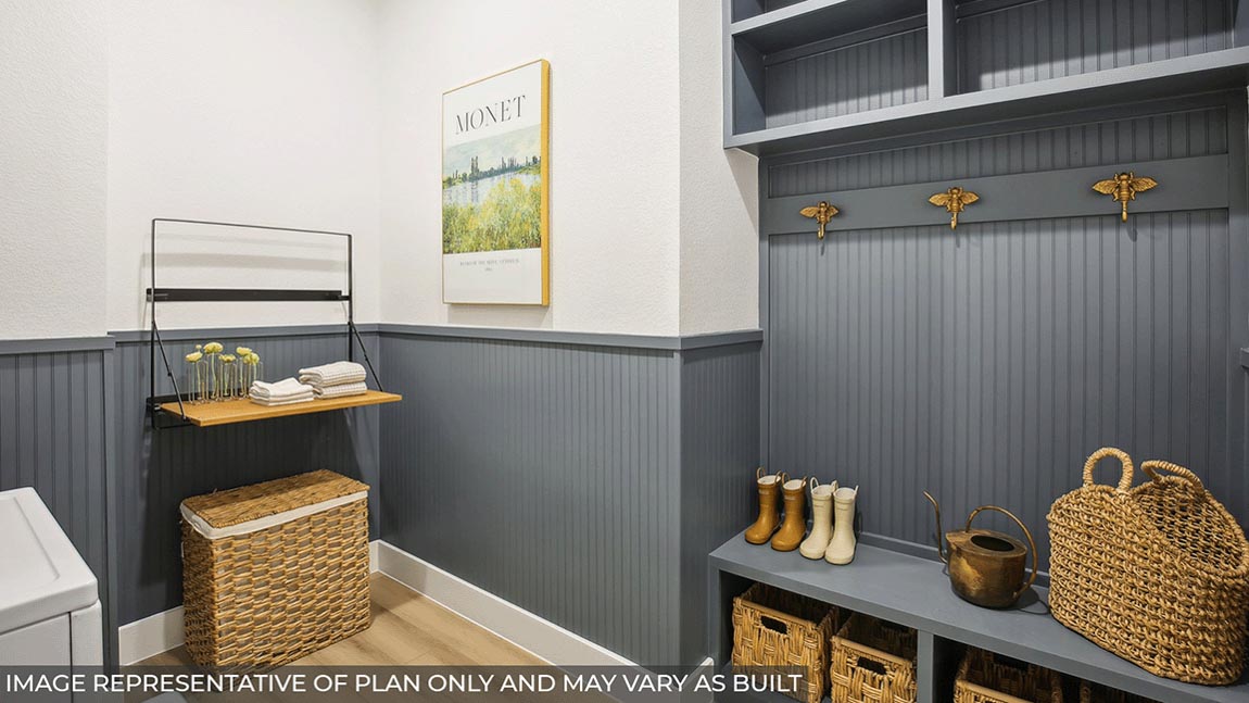 Utility room with storage