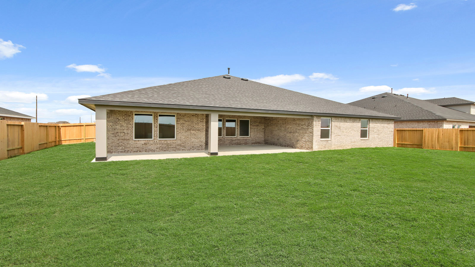 Single Story Home with spacious backyard