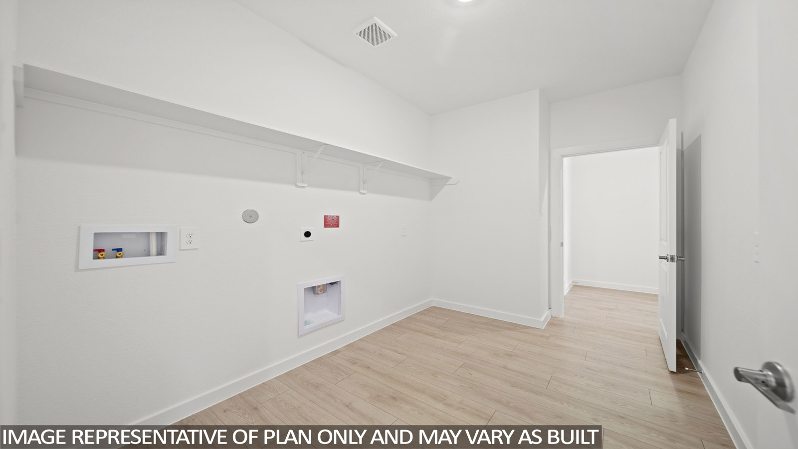 Utility room with storage
